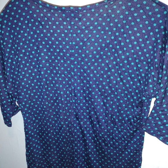 Polka dot Silver Heart Tee Shirt - Picture 6 of 9